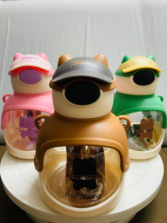 Cartoon Bear Jar with Cap – Fun Food or Candy Organizer