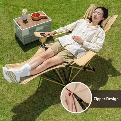 Outdoor Camping Folding Beach Chair Portable Angle easy to carry