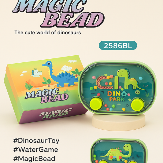 Magic Bead Dino Series – Model 2586BL-L12 water retro game