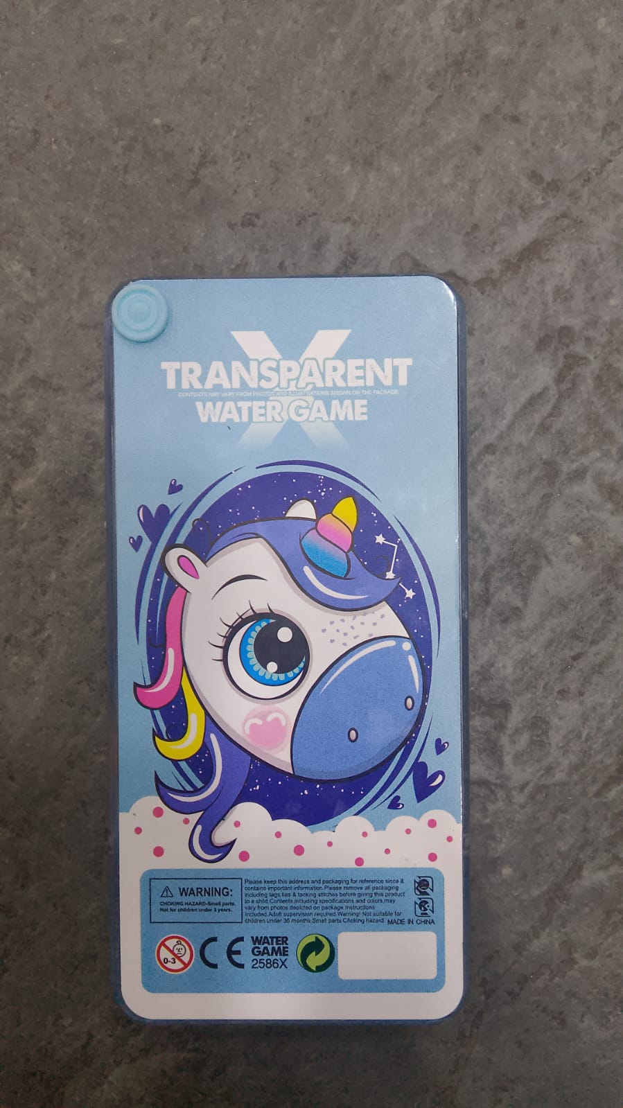 WU UNICORN WATER GAME