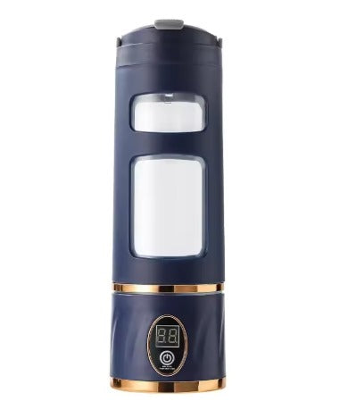 Portable Electric Blender Bottle (LED Display, USB Rechargeable) – Personal Smoothie & Shake Maker