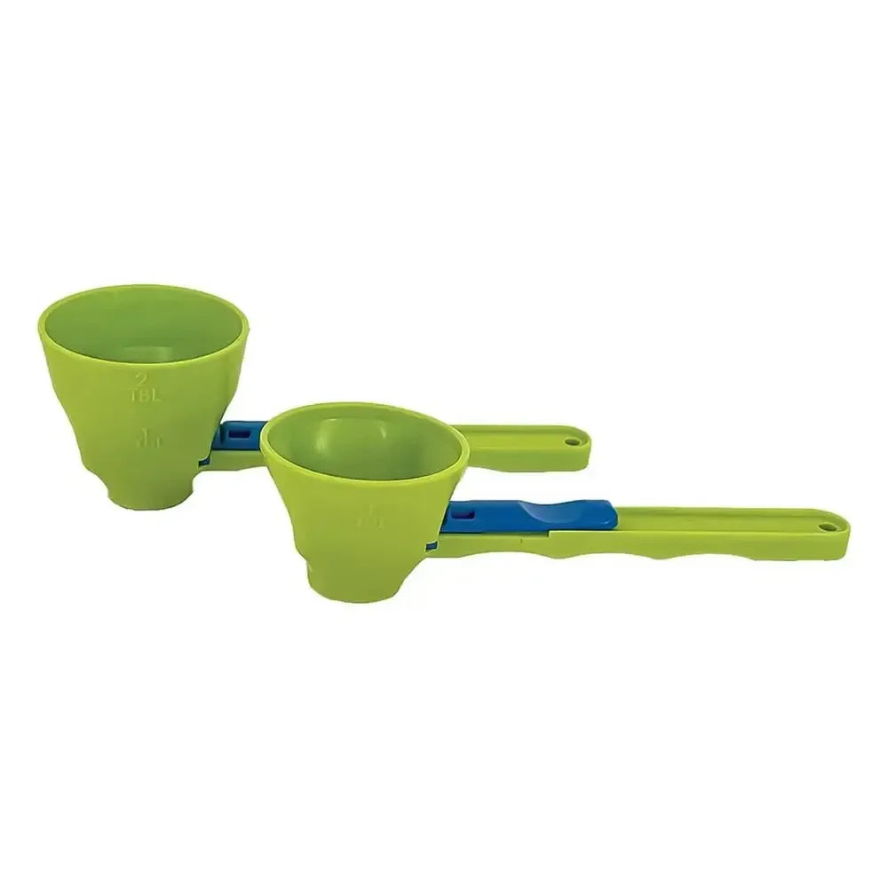 "No-Spill Scoop & Funnel Tool – Multi-Purpose Kitchen Gadget