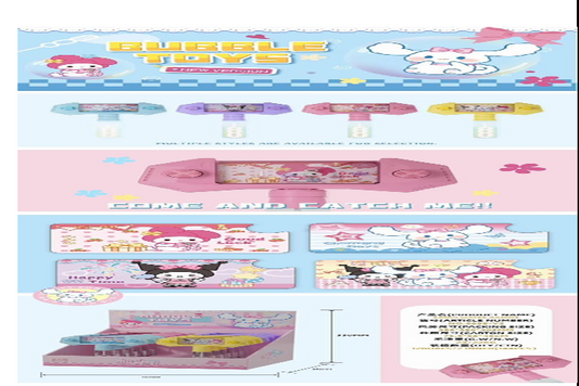 "Kawaii Bubble Hammer – Sanrio Edition"