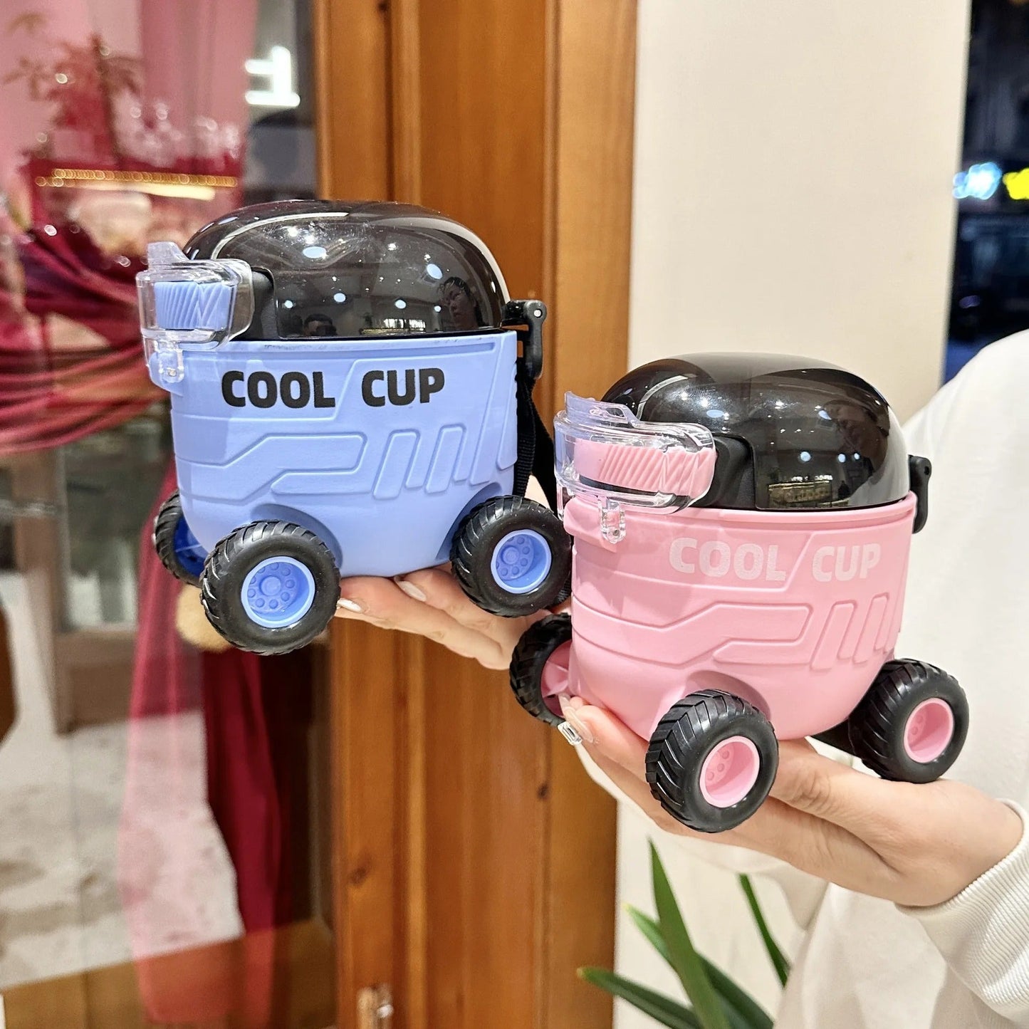 Bus Shaped Water Bottle - School Water bottle