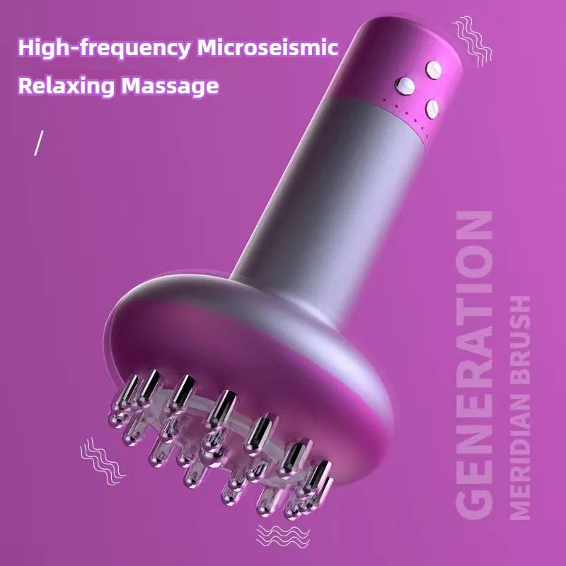 Massager Body Shaping Heating Meridian Scraping brush massager