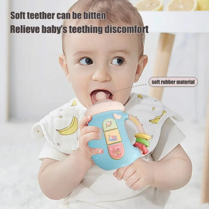 Cute Baby Bottle with Portable Diaper Changing Pad