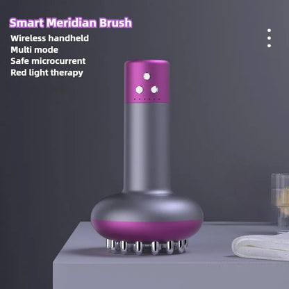 Massager Body Shaping Heating Meridian Scraping brush massager