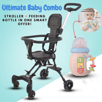 Foldable, Compact Light Weight Baby Stroller Mother's choice